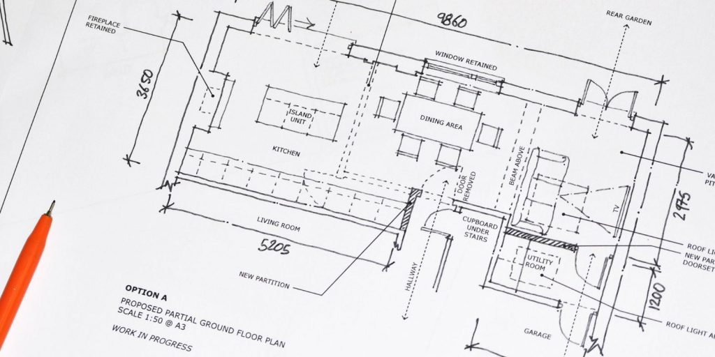architectural concept and sketches